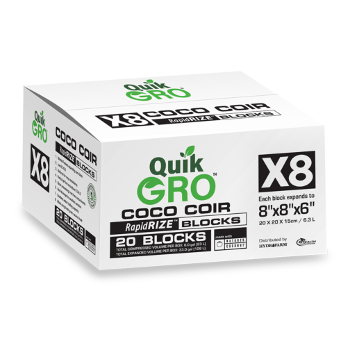QuickGro Rapid Rize BLOCK 8X8 INCH