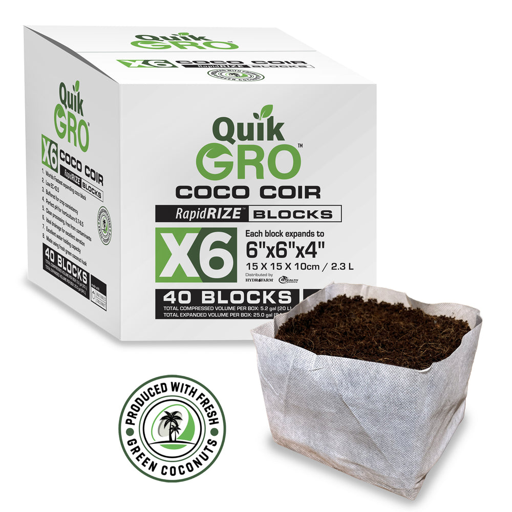 QuickGro Rapid Rize BLOCK 6X6 INCH