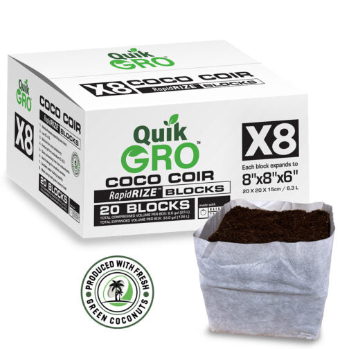 QuickGro Rapid Rize BLOCK 8X8 INCH