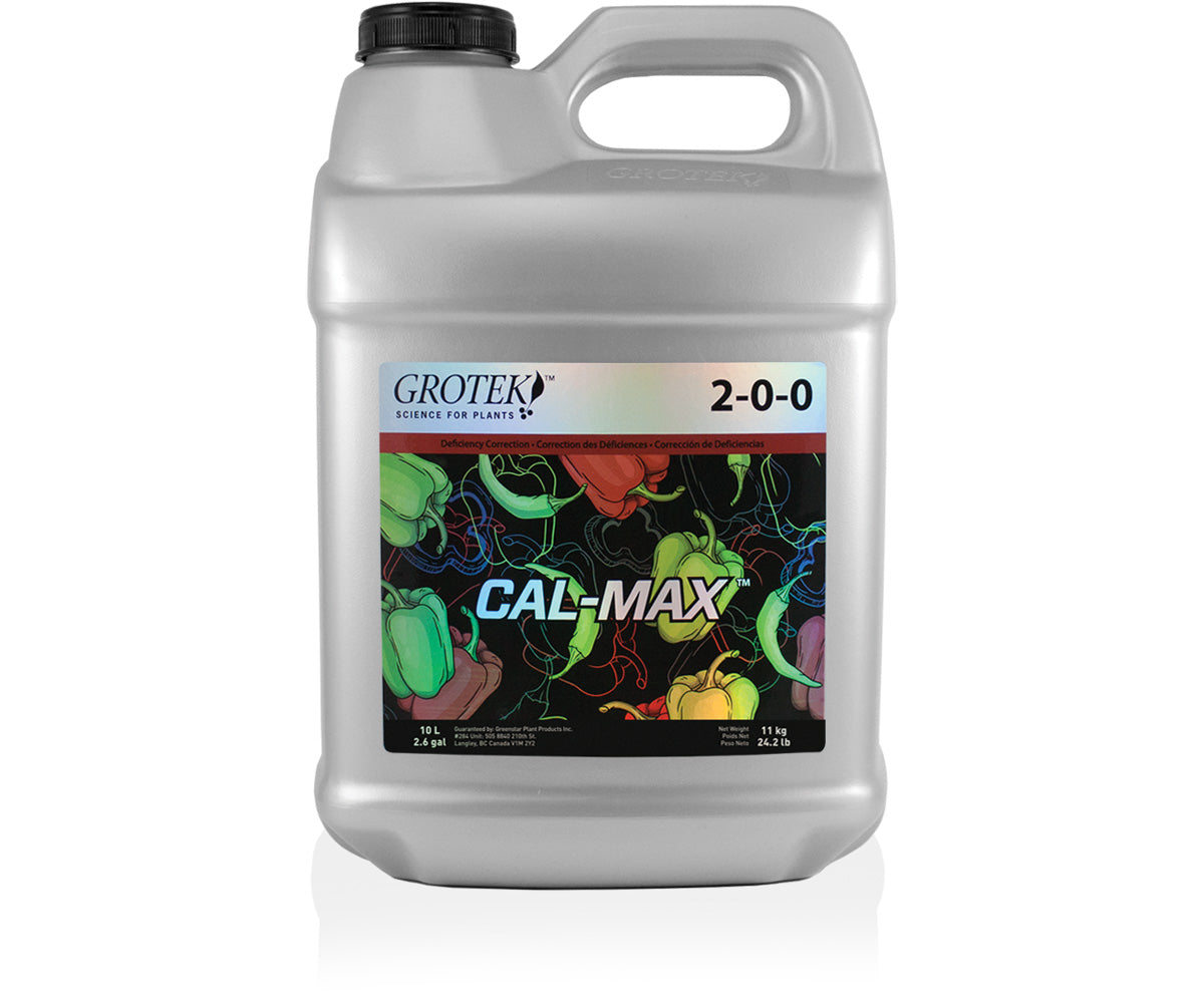 Cal-Max 10L foliar spray and root drench providing calcium, nitrogen and chelated iron for healthy plants
