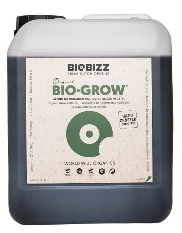 BIOBIZZ BIO grow１L×10 Bio·Grow Organic Fertilizer - Boost Soil Microbes for Sweeter Harvests