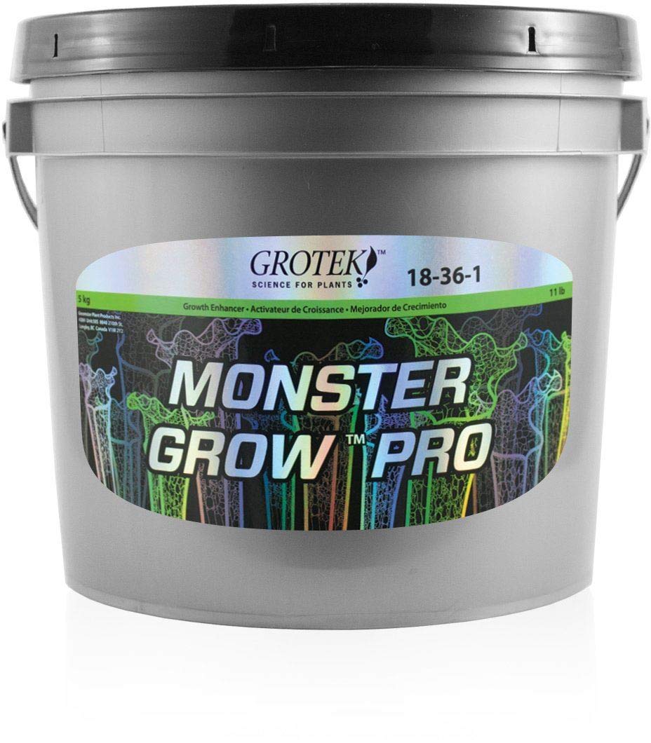 Monster Grow Pro water soluble fertilizer for vegetative plant growth and strong root development