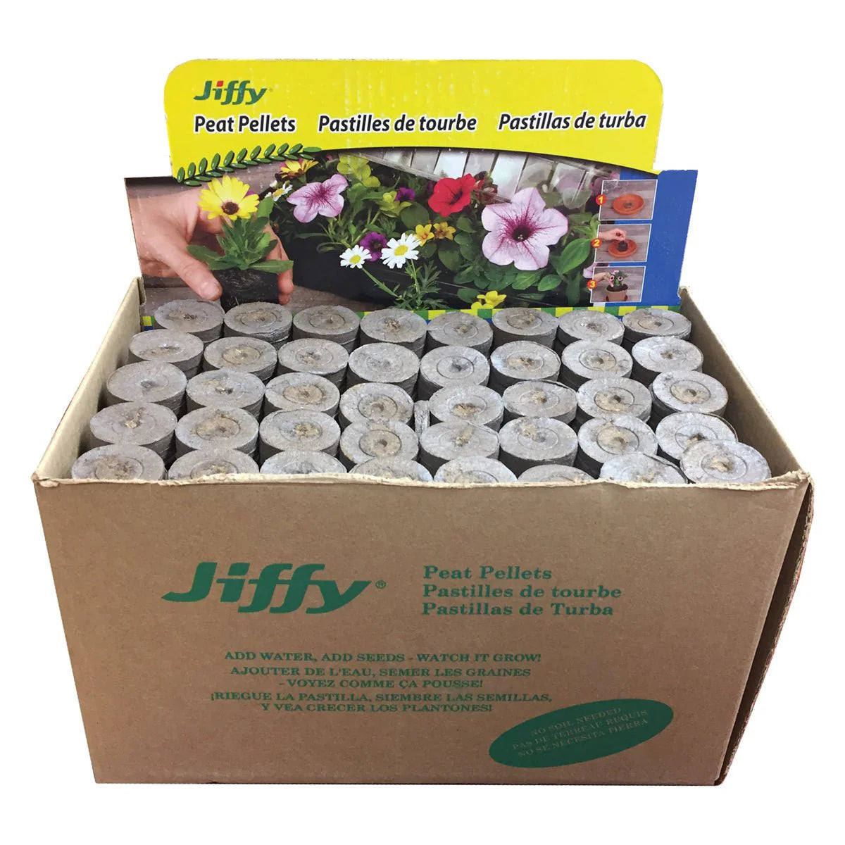 Jiffy pellets box 2000pcs