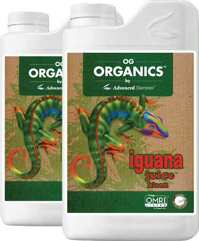 OG Organics Iguana Juice Grow Bloom Advanced Nutrients-1L