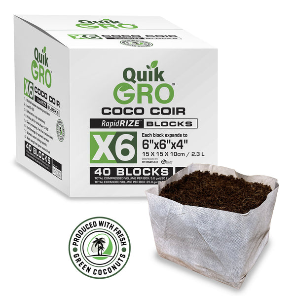 QuickGro Rapid Rize BLOCK 6X6 INCH