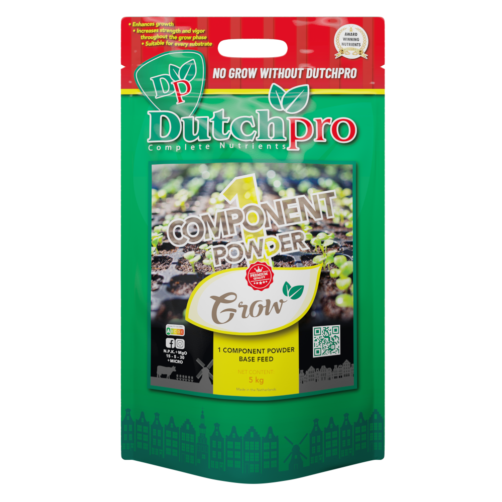 ผง 1 ส่วนประกอบ Grow&amp;Bloom