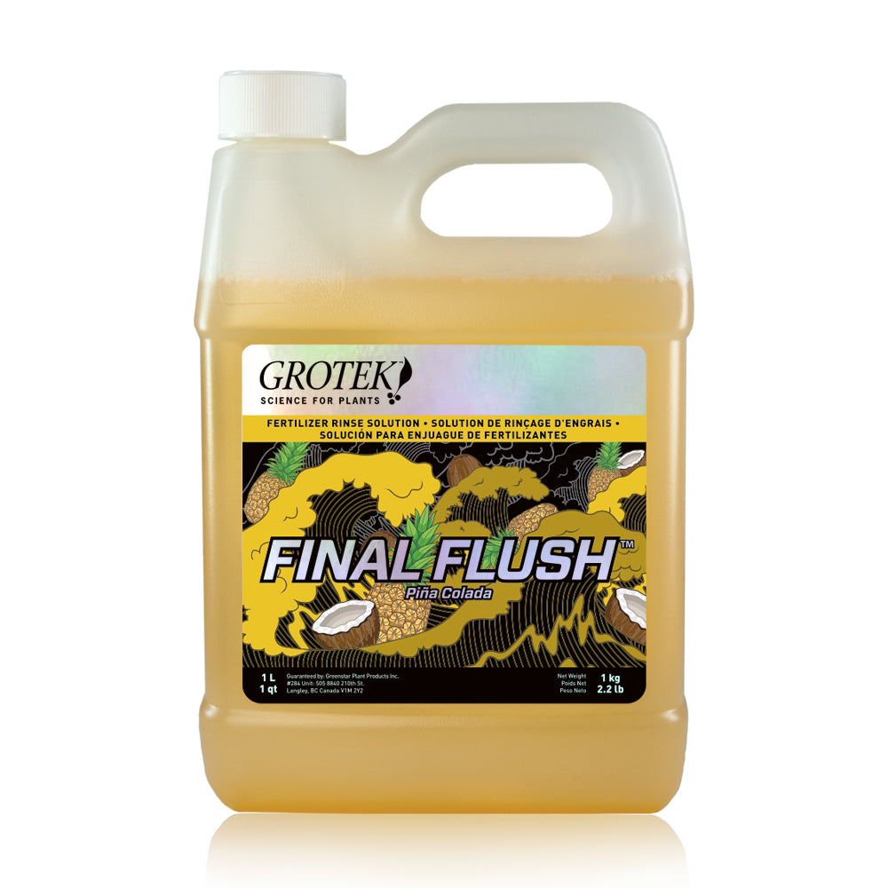 Final Flush Pina Colada fertilizer rinse solution flushing salt from growing media for better aroma and taste